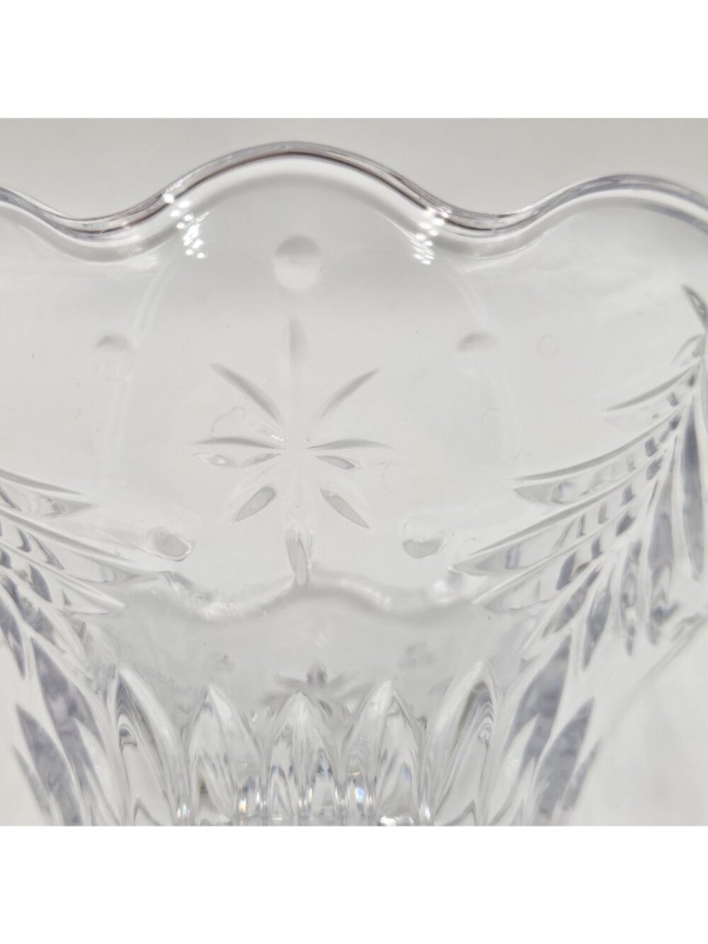 Mikasa Christmas Night Footed Nut or Candy Crystal Bowl - Picture 4 of 10